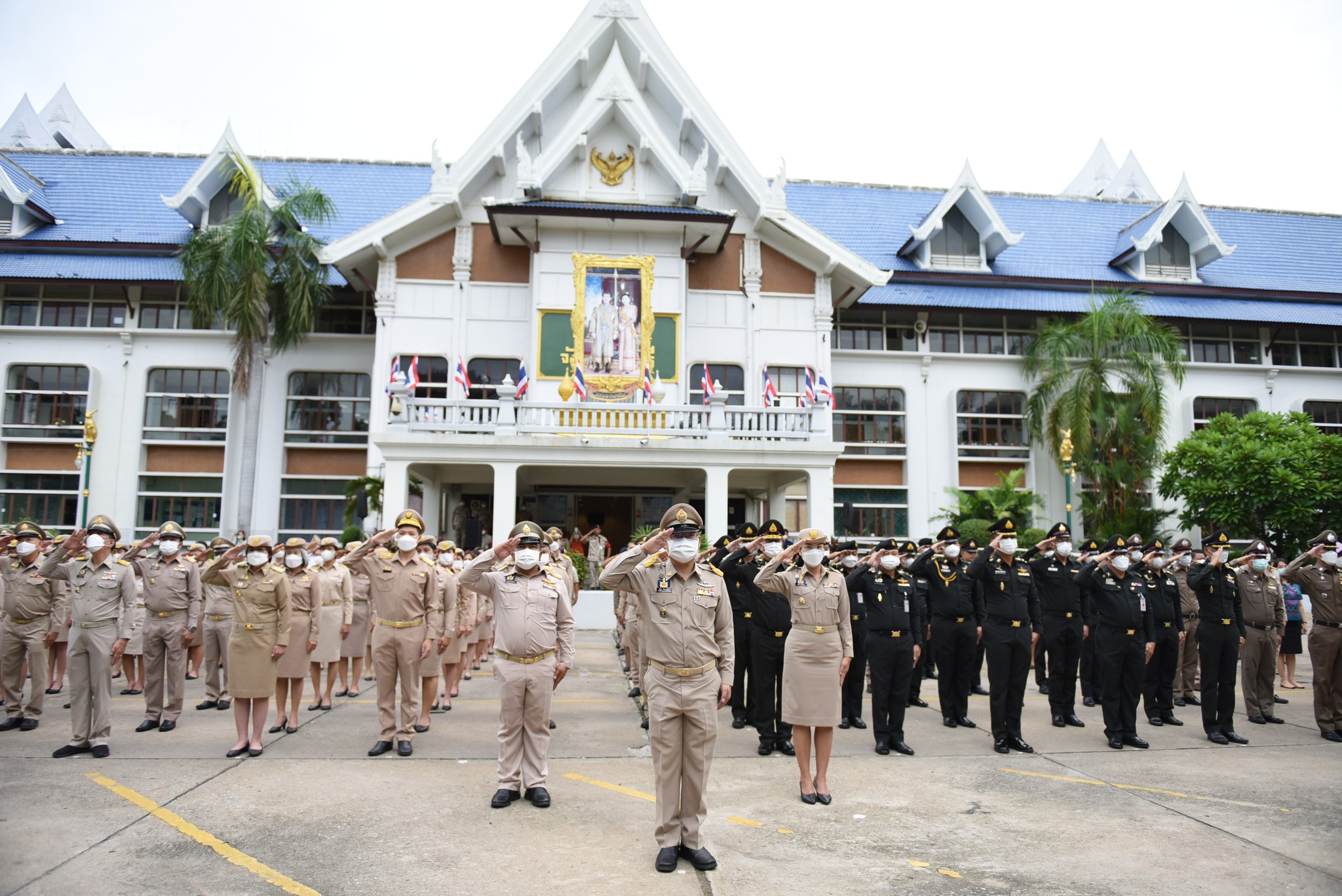 จ.ราชบุรีจัดกิจกรรมเนื่องในวันพระราชทานธงชาติไทย 28 ก.ย. 2566